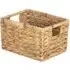 Medium Nordic Water Hyacinth Storage Basket - Brown
