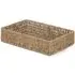 Rectangular Seagrass Small Tray - Green