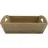Small Oak Effect Wooden Storage Tray - Brown