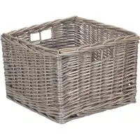Small Square Storage Basket - Brown