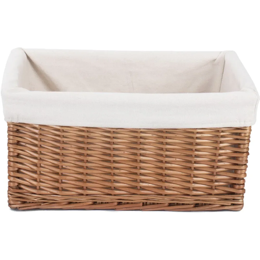 Small Storage Wicker Basket - Brown