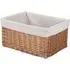 Small Storage Wicker Basket - Brown