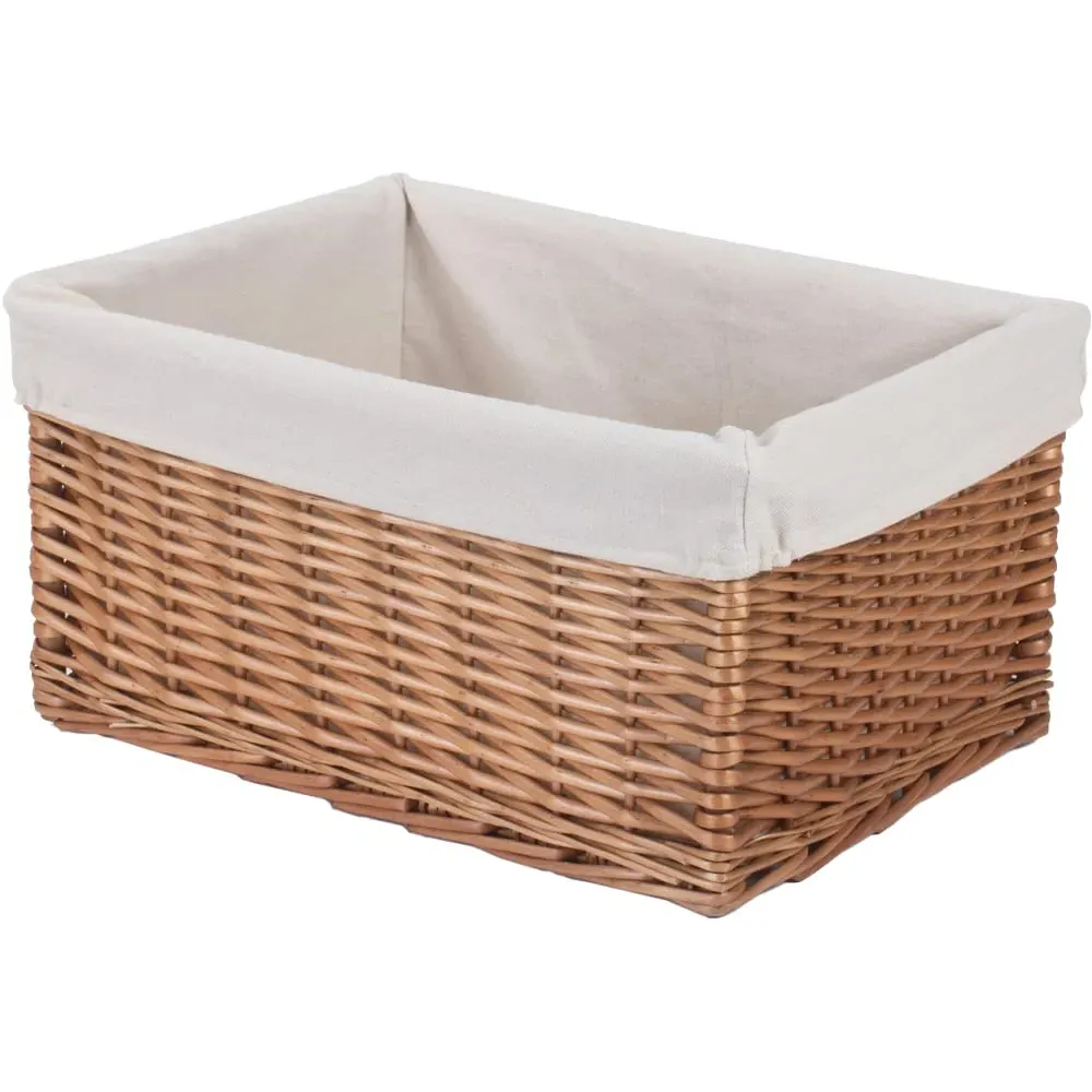Small Storage Wicker Basket - Brown image
