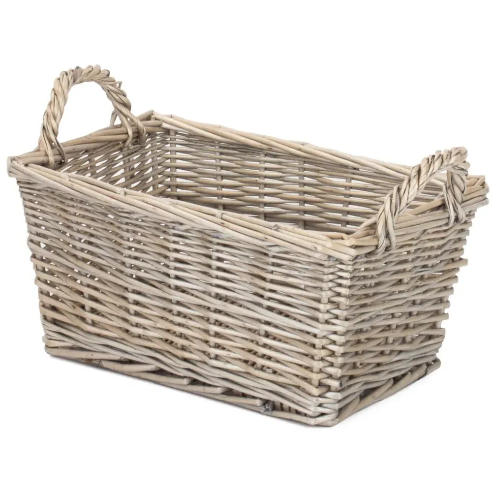 Small Wicker Storage Basket - Brown image