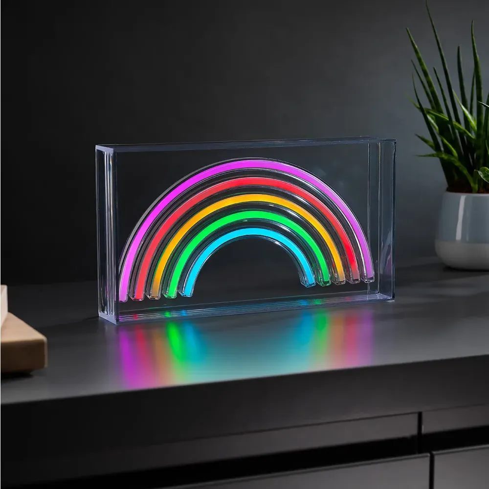 Boxed Rainbow Light Neon - Multi-colour