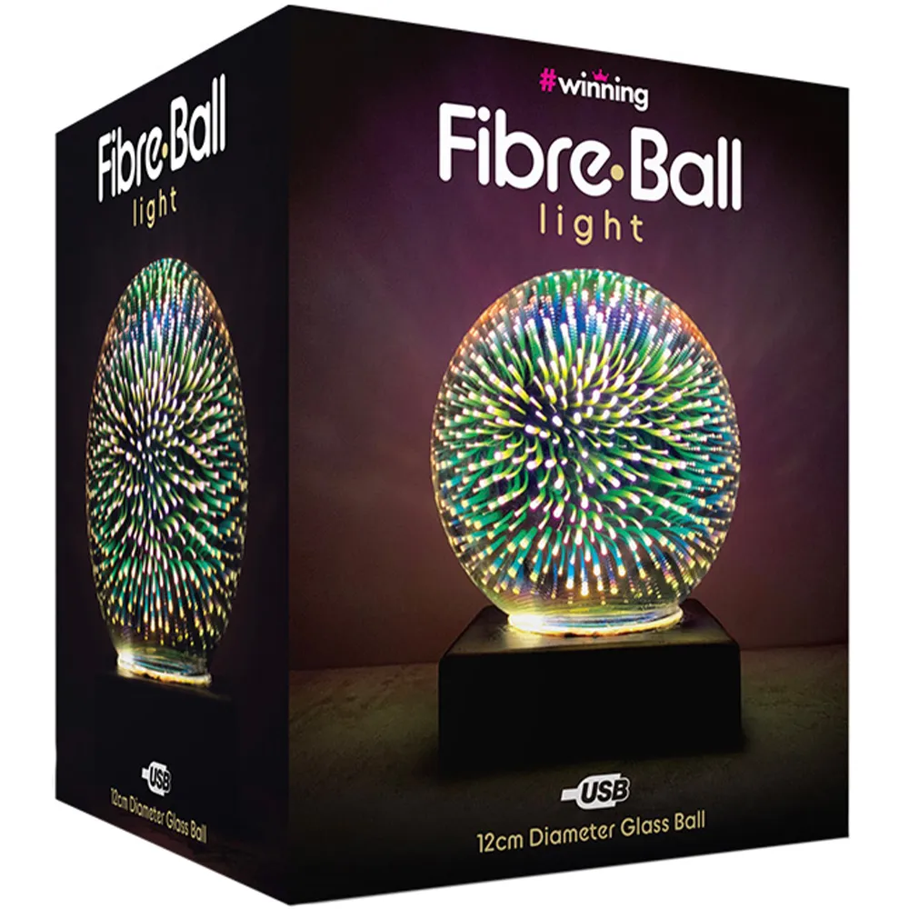 Fibre Ball Light - Multi