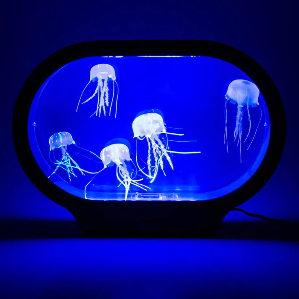 Realistic Jellyfish Light with 5 Colors - Black