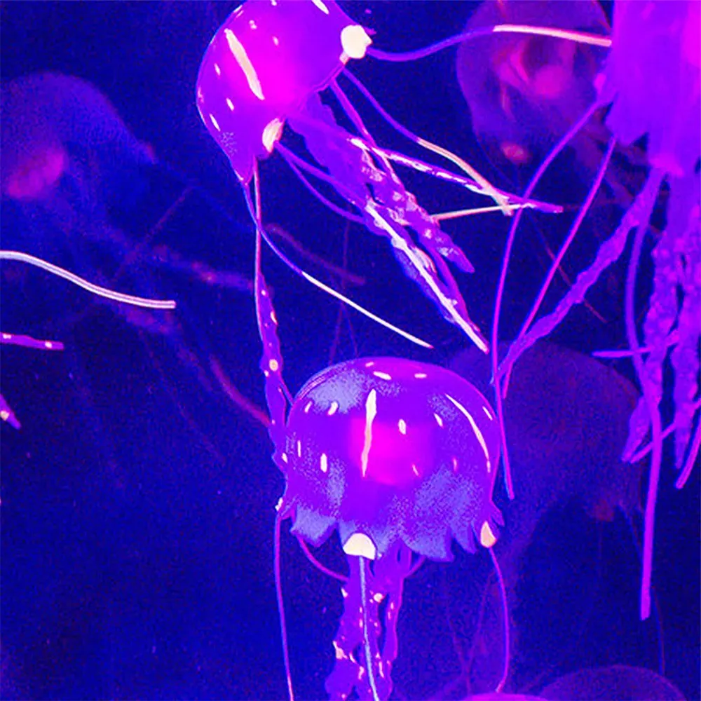 Realistic Jellyfish Light with 5 Colors - Black
