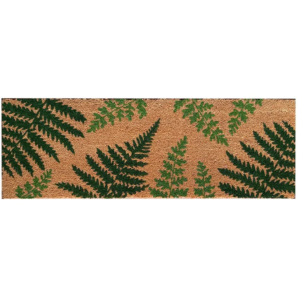 Fern Latex Backed Runner - Green image