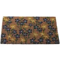 Spring Flowers Latex Backed Door Mat - Multi