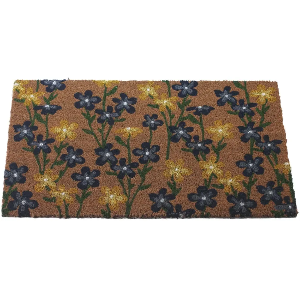 Spring Flowers Latex Backed Door Mat - Multi