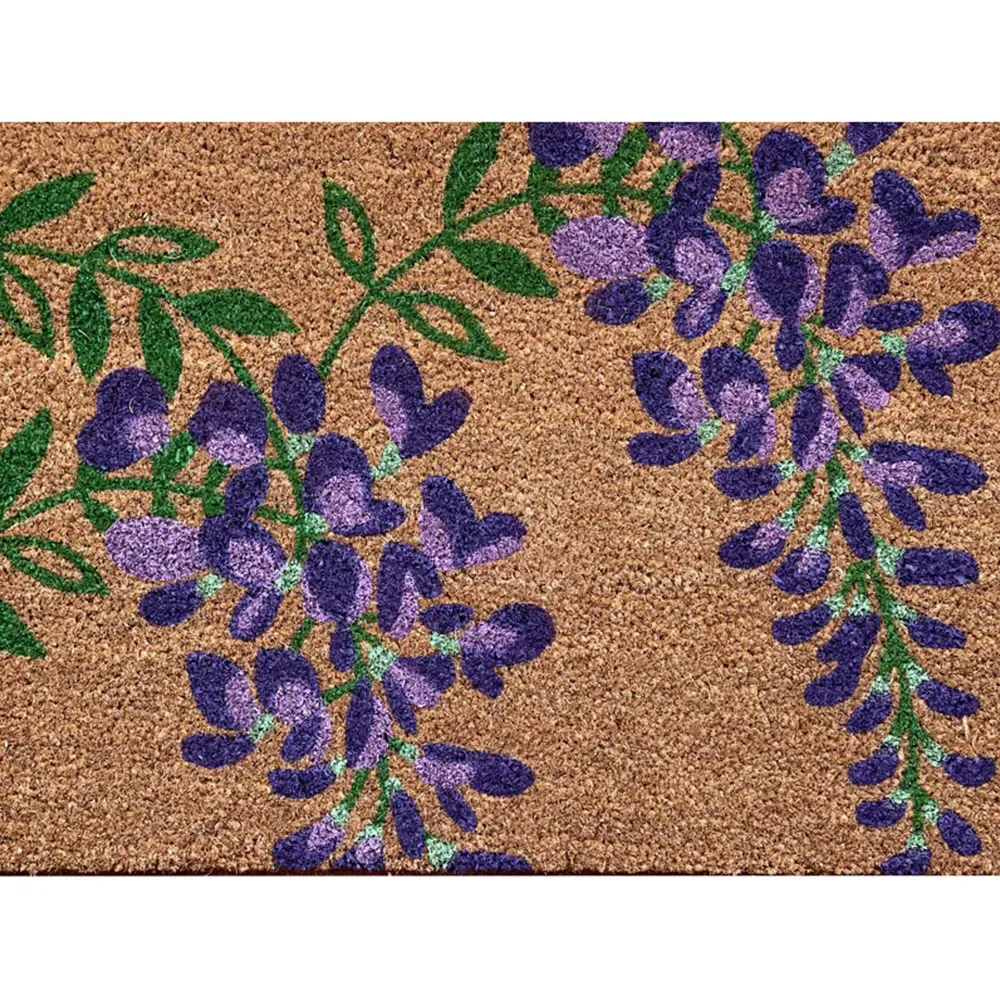 Wisteria Latex Backed Door Mat - Multi