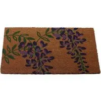 Wisteria Latex Backed Door Mat - Multi