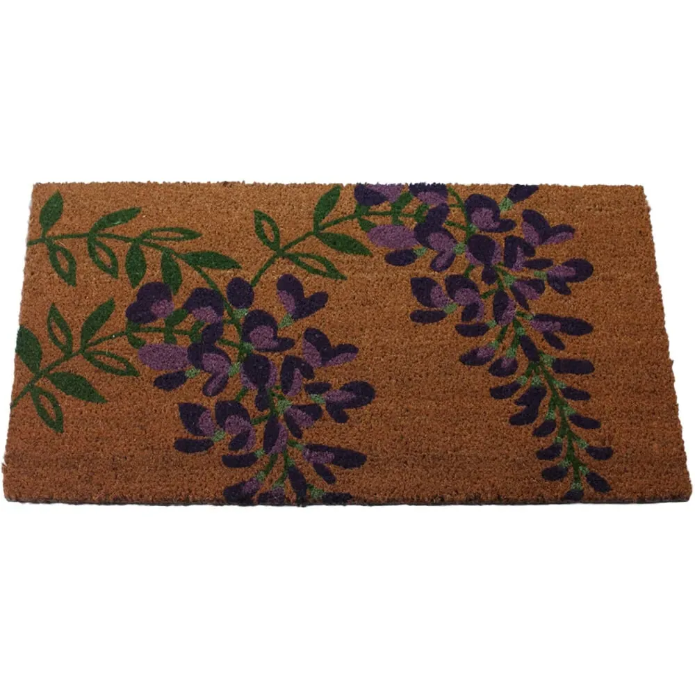 Wisteria Latex Backed Door Mat - Multi