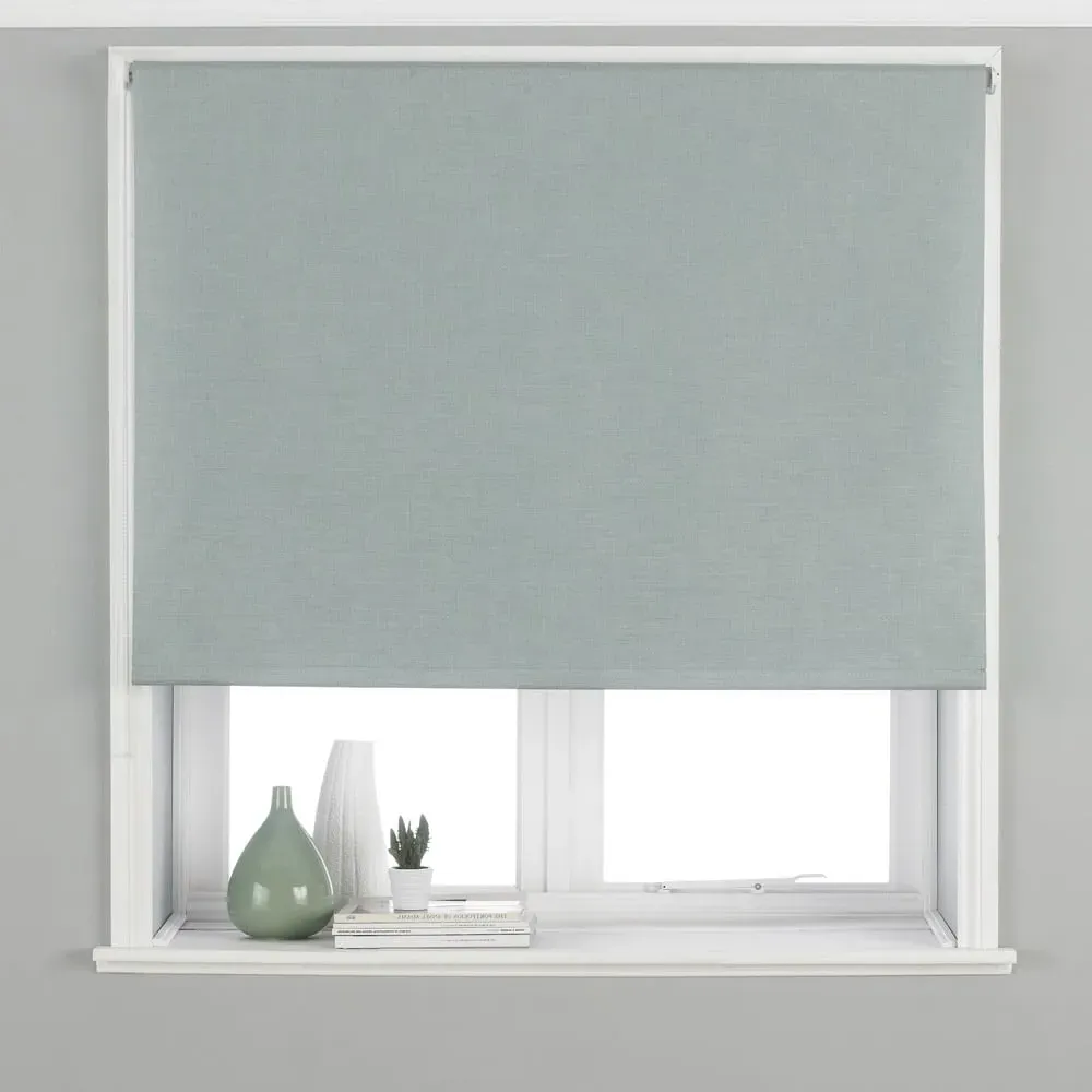 Twilight Thermal Blackout Roller Blind - Duck Egg