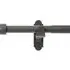 Extendable Curtain Pole with Stud Finials - Gunmetal