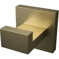Square Robe Hook - Gold, Stainless Steel