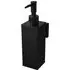 Square Soap Dispenser 180ml - Black