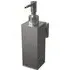 Square Soap Dispenser 180ml - Silver