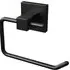 Square Toilet Roll Holder - Black, Zinc Alloy