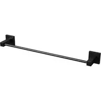 Square Towel Rail 450mm - Black, Stainless Steel