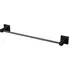 Square Towel Rail 450mm - Black, Stainless Steel