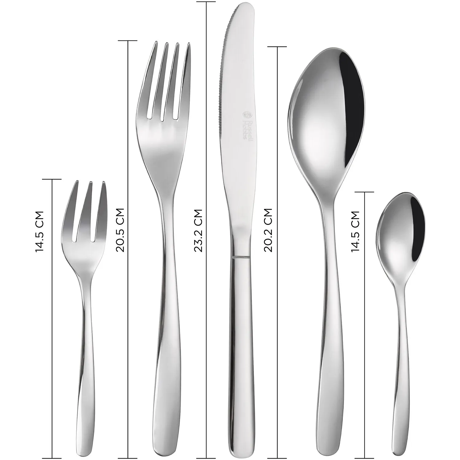 Florence 20-Piece Cutlery Set - Chrome