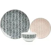 Mali 12 Piece Dinner Set - Porcelain