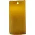 Warm White LED Dancing Flame Candle with Timer - Cream