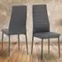 Abbey Set of 2 Dining Chairs - Grey