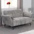 Amalfi 2-Seater Sofa - Grey, Fabric