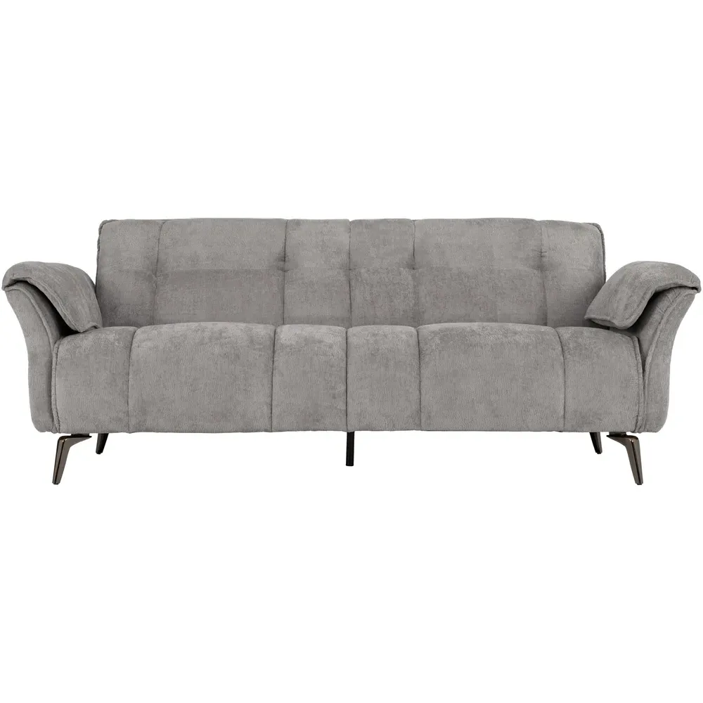 Amalfi 3-Seater Sofa - Grey, Fabric