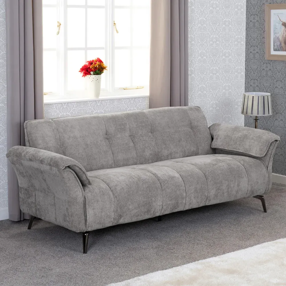 Amalfi 3-Seater Sofa - Grey, Fabric