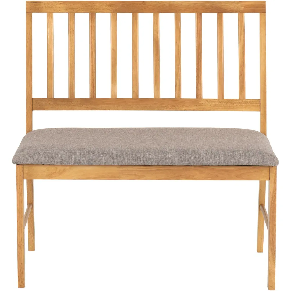 Austin Dining Bench - Grey, Oak Effect
