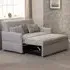 Chelsea 2-Seater Sofa Bed with Click-Clack - Grey, Fabric