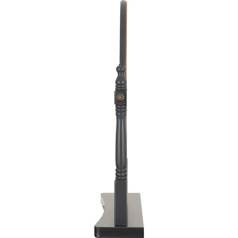 Contessa Oval Dressing Table Mirror with Swivel - Grey