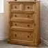 Corona 5 Drawer Chest of Drawers - Brown, Pine
