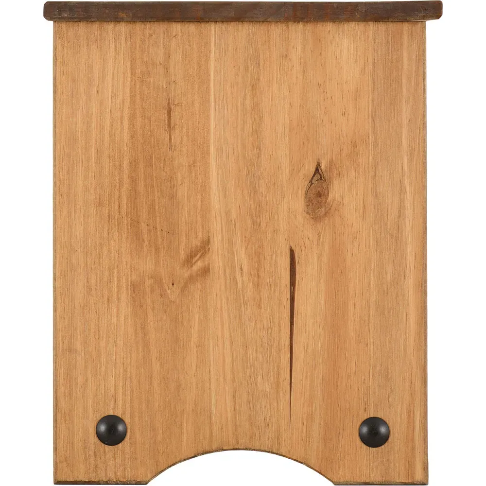 Corona Dressing Table Stool - Brown, Pine