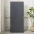 Dakota 2 Door Wardrobe - Dark Grey