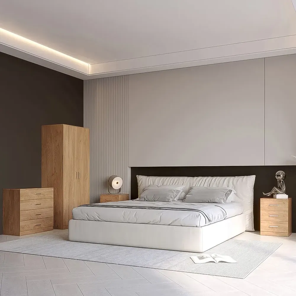 Dakota 2 Door Wardrobe - Oak