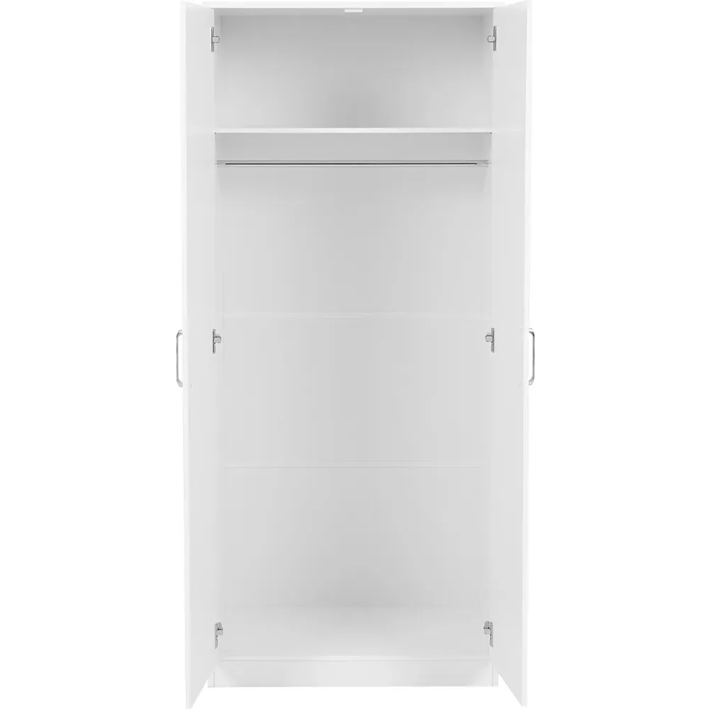 Dakota 2 Door Wardrobe - White