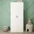 Dakota 2 Door Wardrobe - White