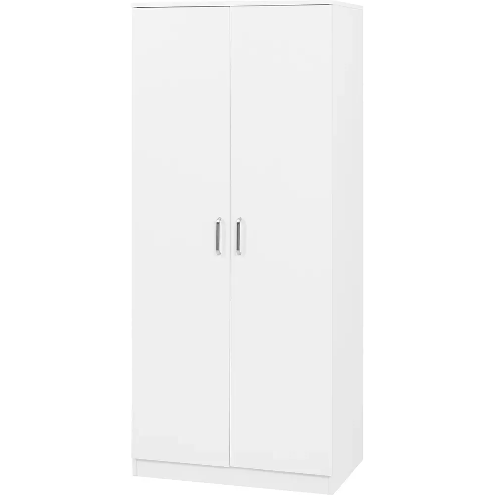 Dakota 2 Door Wardrobe - White