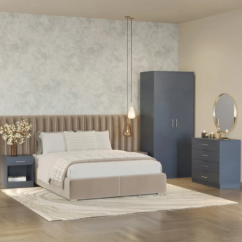 Dakota 3 Piece Furniture Set - Dark Grey image