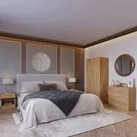 Dakota 3 Piece Furniture Set - Oak