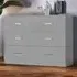 Dakota 6 Drawer Storage Chest - Light Grey