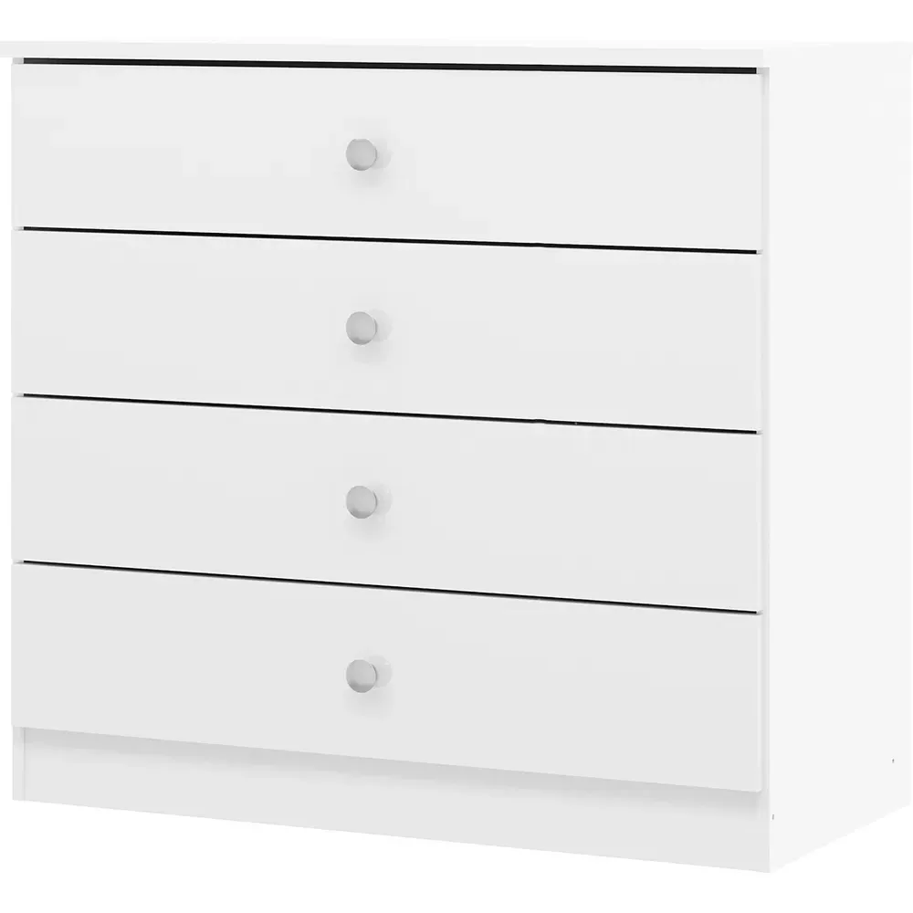 Denver 3 Door Wardrobe Set - White Gloss