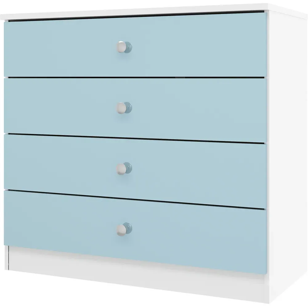 Denver 3 Piece Furniture Set with Storage - Blue