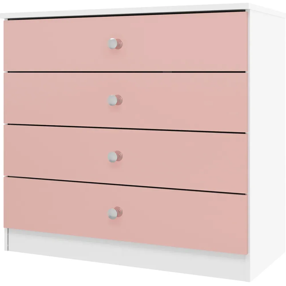 Denver 3 Piece Furniture Set with Storage - White