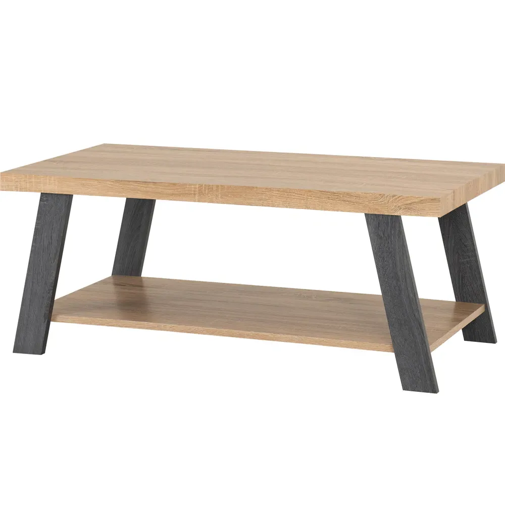 Eddie Coffee Table - Grey, Sonoma Effect